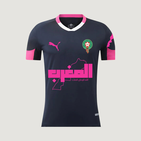 Maroc – Maillot Concept 2025 – Noir & Rose Ma boutique