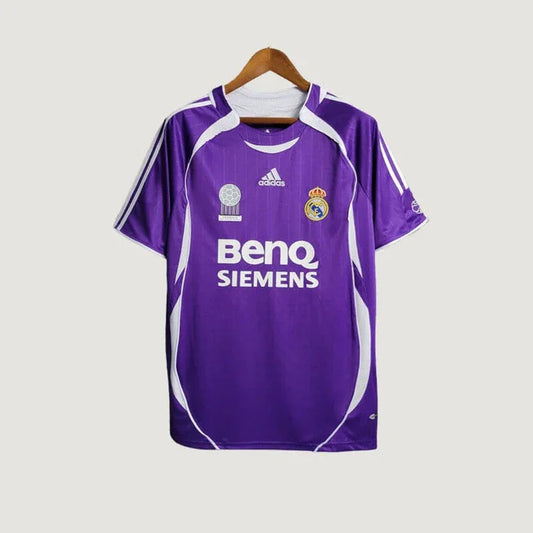 Real Madrid - Maillot third 06/07 - Violet Ma boutique