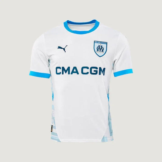 Olympique de Marseille - Maillot Domicile 24/25 - Blanc, Bleu Ma boutique