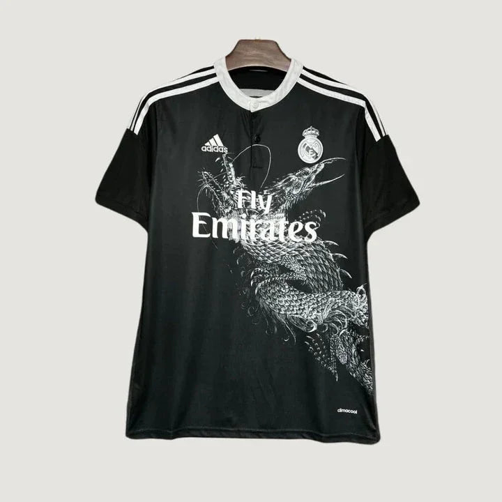 Real Madrid - Maillot Rétro 14/15 - Noir Ma boutique