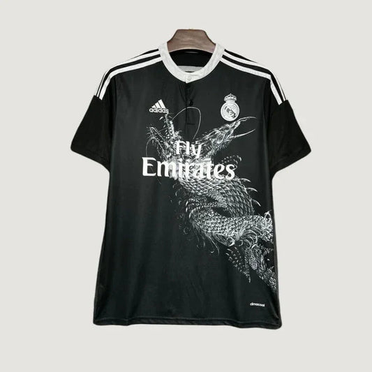 Real Madrid - Maillot Rétro 14/15 - Noir Ma boutique