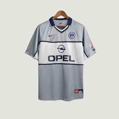 Paris Saint Germain ( PSG ) - Maillot Rétro 2000 - Gris Ma boutique