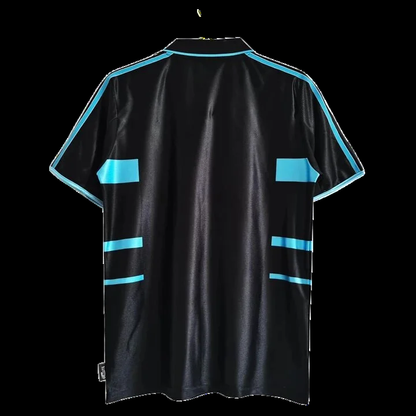 Olympique de Marseille – Maillot Rétro 99/00 – Noir Ma boutique