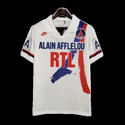 Paris Saint-Germain – Maillot Rétro 1990/1992 – Blanc Ma boutique